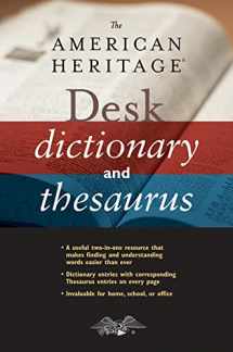 9780544176188-0544176189-The American Heritage Desk Dictionary And Thesaurus