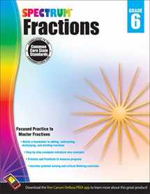 9781483804804-1483804801-Spectrum - Fractions Workbook, Grade 6