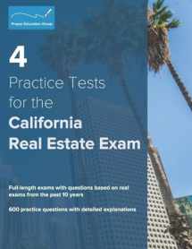 9781734213867-1734213868-4 Practice Tests for the California Real Estate Exam: 600 Practice Questions with Detailed Explanations