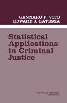 9780803929838-0803929838-Statistical Applications in Criminal Justice (Law and Criminal Justice System)