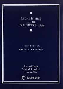 9781422418345-1422418340-Legal Ethics in the Practice of Law (Loose-leaf version)