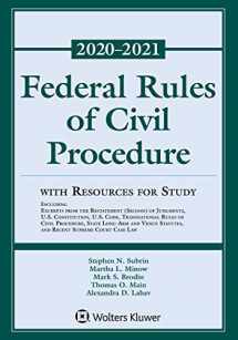 9781543820478-1543820476-Federal Rules of Civil Procedure with Resources for Study: 2020-2021 Statutory Supplement (Supplements)