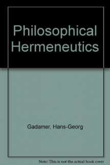 9780520029538-0520029534-Philosophical Hermeneutics (English and German Edition)