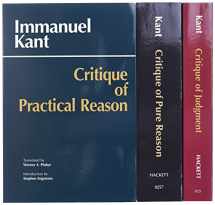 9780872206298-0872206297-Three Critiques, 3-volume Set: Vol. 1: Critique of Pure Reason; Vol. 2: Critique of Practical Reason; Vol. 3: Critique of Judgment (Hackett Classics)