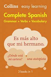 9780008141738-0008141738-Complete Spanish Grammar Verbs Vocabulary: 3 Books in 1 (Collins Easy Learning)