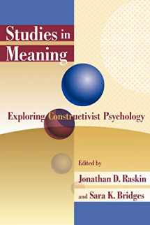 9780944473573-0944473571-Studies in Meaning 1: Exploring Constructivist Psychology (Sim)