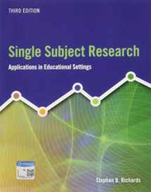 9781337566698-1337566691-Single Subject Research: Applications in Educational Settings