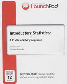 9781464157615-1464157618-LaunchPad for Kokoska's Introductory Statistics (Twelve Month Access)