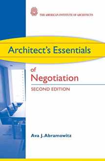 9780470426883-0470426888-Architect's Essentials of Negotiation