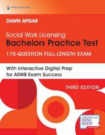 9780826185754-0826185754-Social Work Licensing Bachelors Practice Test: 170-Question Full-Length Exam (3rd Edition) – Includes Interactive Digital Prep for the ASWB Bachelors Exam