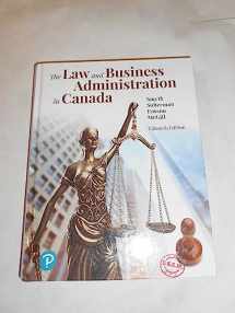 9780134841298-0134841298-Law and Business Administration in Canada, The
