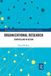 9780367733735-0367733730-Organizational Research (Routledge Studies in Management, Organizations and Society)
