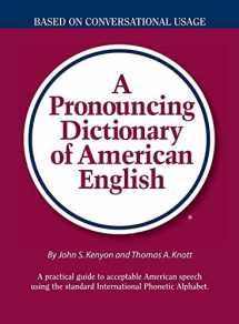 9780877790471-0877790477-A Pronouncing Dictionary of American English