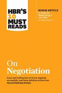 9781633697751-1633697754-HBR's 10 Must Reads on Negotiation (with bonus article "15 Rules for Negotiating a Job Offer" by Deepak Malhotra)