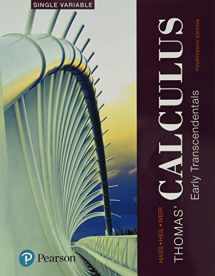 9780134439419-0134439414-Thomas' Calculus: Early Transcendentals, Single Variable