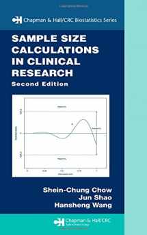 9781584889823-1584889829-Sample Size Calculations in Clinical Research, Second Edition (Chapman & Hall/CRC Biostatistics Series)