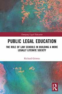 9780367610722-0367610728-Public Legal Education (Emerging Legal Education)