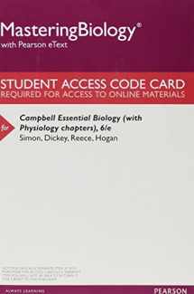 9780134001388-0134001389-Mastering Biology with Pearson eText -- ValuePack Access Card -- for Campbell Essential Biology (with Physiology chapters)