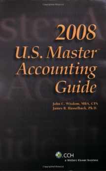 9780808018667-0808018663-U.S. Master Accounting Guide (2008) (U.s. Master Guides)