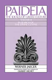 9780195040470-0195040473-Paideia: The Ideals of Greek Culture: Volume II: In Search of the Divine Center