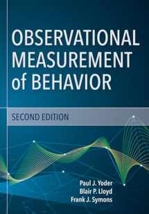 9781681252469-1681252465-Observational Measurement of Behavior