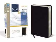 9780310436867-0310436869-NIV, The Message, Parallel Bible, Large Print, Bonded Leather, Black: Two Bible Versions Together for Study and Comparison