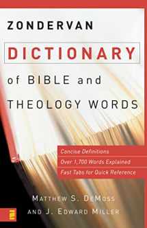 9780310240341-0310240344-Zondervan Dictionary of Bible and Theology Words