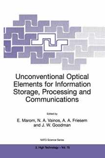 9780792361909-0792361903-Unconventional Optical Elements for Information Storage, Processing and Communications (NATO Science Partnership Subseries: 3, 75)