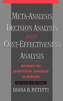 9780195133646-0195133641-Meta-Analysis, Decision Analysis, and Cost-Effectiveness Analysis: Methods for Quantitative Synthesis in Medicine