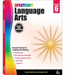 9781483812106-1483812103-Spectrum Language Arts Grade 6, Ages 11 to 12, Grade 6 Language Arts, Vocabulary, Sentence Types, Parts of Speech, Writing Practice, and Grammar Workbook - 184 Pages