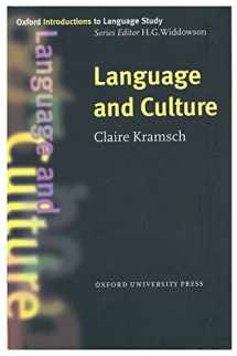 9780194372145-0194372146-Language and Culture (Oxford Introductions to Language Study)