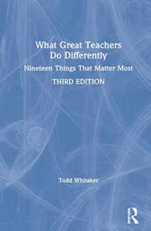 9780367344658-0367344653-What Great Teachers Do Differently