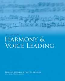 9781111654535-1111654530-Bundle: Harmony and Voice Leading, 4th + Premium Web Site with Electronic Workbook, Volume 1 and 2 Printed Access Card + Audio CD-ROM