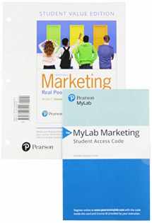9780135983362-0135983363-Marketing: Real People, Real Choices, Student Value Edition + 2019 MyLab Marketing with Pearson eText -- Access Card Package