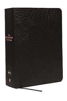 9781418542252-1418542253-NKJV, The MacArthur Study Bible, Large Print, Bonded Leather, Black, Thumb Indexed: Holy Bible, New King James Version