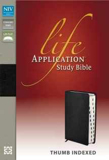 9780310434634-0310434637-NIV, Life Application Study Bible, Second Edition, Bonded Leather, Black, Red Letter Edition, Indexed