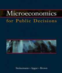 9780030264719-0030264715-Microeconomics for Public Decisions with Economic Applications Card
