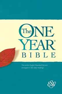 9781581347081-1581347081-The One Year Bible: The entire English Standard Version arranged in 365 daily readings