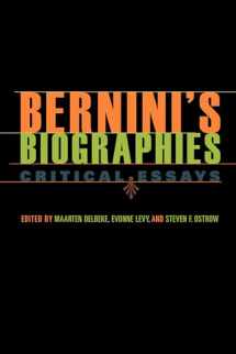 9780271029023-0271029021-Bernini's Biographies: Critical Essays