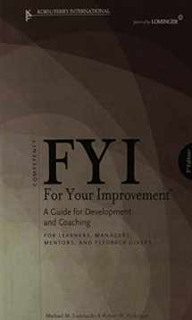 9781933578170-1933578173-FYI: For Your Improvement - For Learners, Managers, Mentors, and Feedback Givers