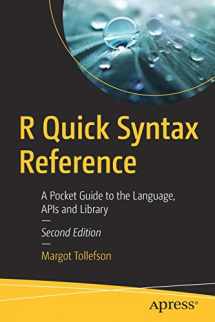 9781484244043-1484244044-R Quick Syntax Reference: A Pocket Guide to the Language, APIs and Library