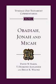 9780830842261-0830842268-Obadiah, Jonah and Micah (Tyndale Old Testament Commentaries, Volume 26)