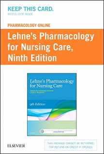 9780323355599-0323355595-Lehne's Pharmacology Online for Pharmacology for Nursing Care (Access Card)