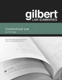 9780314276179-0314276173-Gilbert Law Summaries on Constitutional Law, 31st
