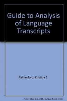 9780930599119-093059911X-Guide to Analysis of Language Transcripts