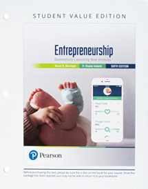 9780134891507-0134891503-Entrepreneurship: Successfully Launching New Ventures, Student Value Edition Plus MyLab Entrepreneurship with Pearson eText -- Access Card Package (6th Edition)