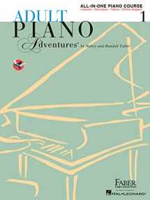 9781616773021-1616773022-Adult Piano Adventures All-in-One Piano Course Book 1 (Book/Online Audio)