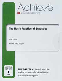9781319344634-1319344631-Achieve for The Basic Practice of Statistics (1-Term Access)