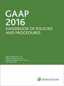 9780808042242-0808042246-GAAP Handbook of Policies and Procedures (2016)