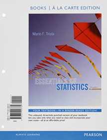 9780133892697-0133892697-Essentials of Statistics Books a la carte Plus NEW MyLab Statistics with Pearson eText -- Access Card Package